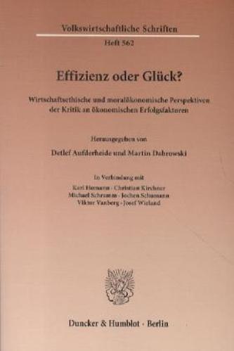 Effizienz oder Glück?