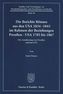 Die Berichte Rönnes aus den USA 1834-1843 im Rahmen der Beziehungen Preußen USA 1785 bis 1867