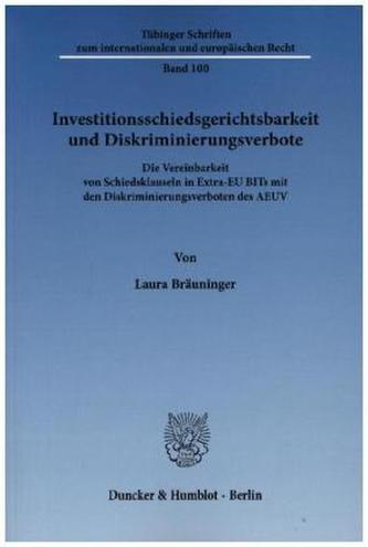 Investitionsschiedsgerichtsbarkeit und Diskriminierungsverbote