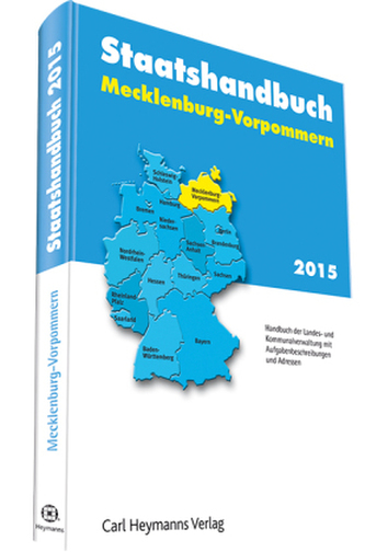 Staatshandbuch Mecklenburg-Vorpommern 2015, m. CD-ROM