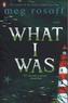 What I Was. Damals, das Meer, englische Ausgabe