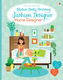 Usborne Sticker Dolly Dressing Fashion Designer Home Designer