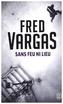 Sans feu ni lieu. Der untröstliche Witwer von Montparnasse, französische Ausgabe