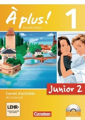 Junior 2, Carnet d'activités mit DVD-ROM und CD-Extra
