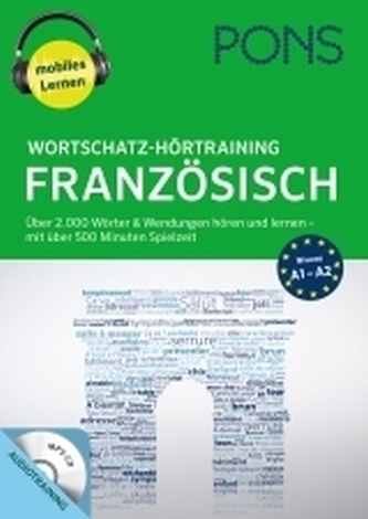 PONS Wortschatz-Hörtraining Französisch, 1 MP3-CD
