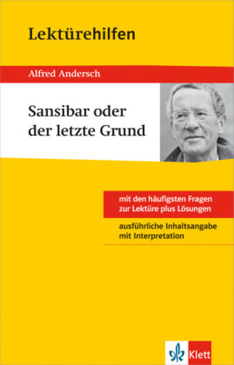 Lektürehilfen Alfred Andersch 'Sansibar oder der letzte Grund'