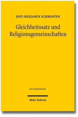 Gleichheitssatz und Religionsgemeinschaften