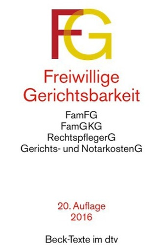 Freiwillige Gerichtsbarkeit (FGG)