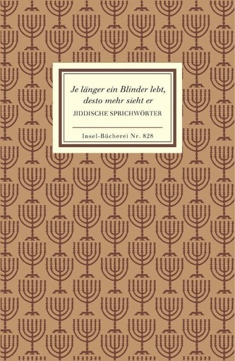 Je länger ein Blinder lebt, desto mehr sieht er