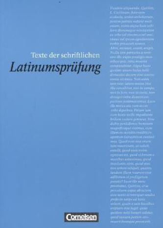 Texte der schriftlichen Latinumsprüfung