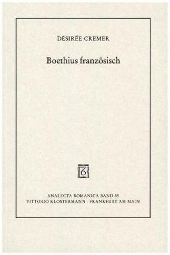 Boethius französisch