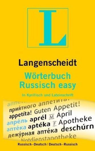 Langenscheidt Wörterbuch Russisch easy