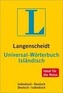 Langenscheidt Universal-Wörterbuch Isländisch