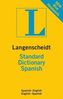 Langenscheidt Standard Dictionary Spanish