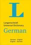 Langenscheidt Universal Dictionary German