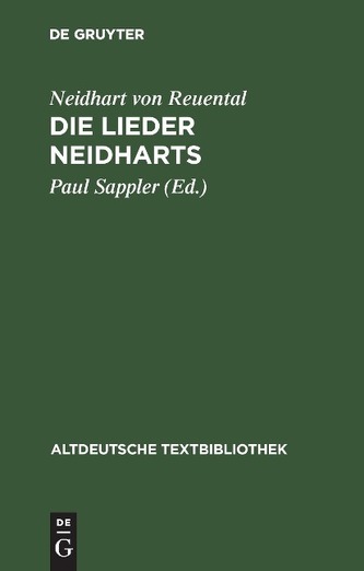 Die Lieder Neidharts
