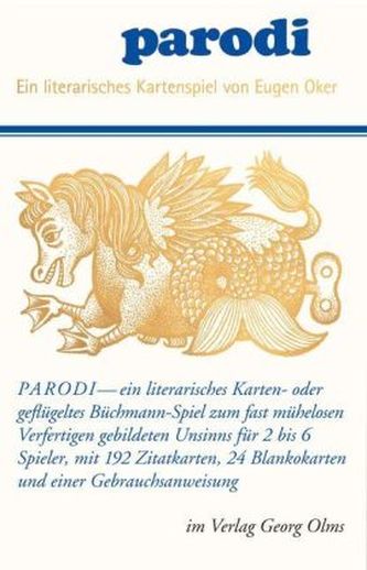 Parodi - ein literarisches Kartenspiel (Kartenspiel)