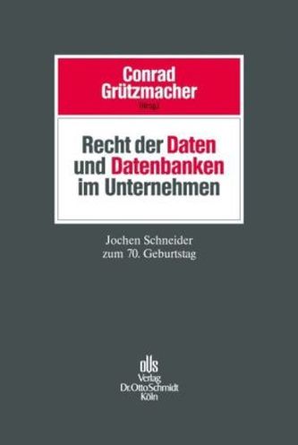 Recht der Daten und Datenbanken im Unternehmen