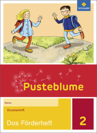 2. Schuljahr, Das Förderheft Druckschrift