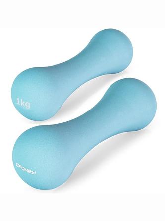 Bone sada neoprenových činek 2 x 1kg modré