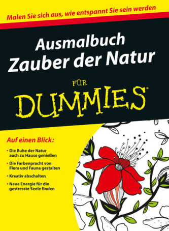 Ausmalbuch Zauber der Natur für Dummies