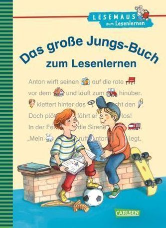 Das große Jungs-Buch zum Lesenlernen