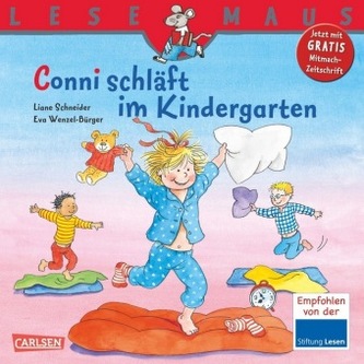 Conni schläft im Kindergarten