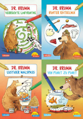 Malen und Rätseln mit Dr. Brumm