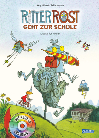 Ritter Rost geht zur Schule, m. Audio-CD