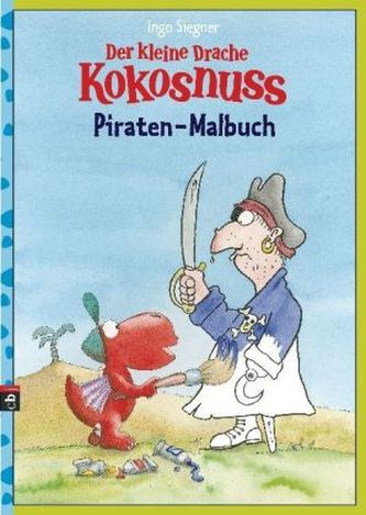 Der kleine Drache Kokosnuss, Piraten-Malbuch