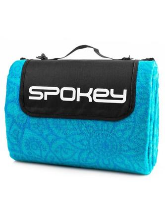 MANDALA Pikniková deka s popruhem tyrkysová 1