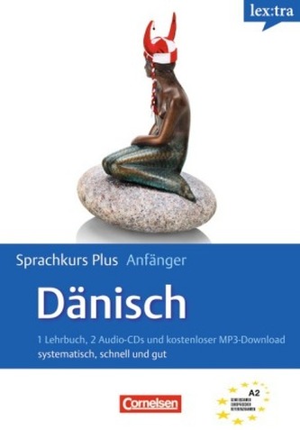 lex:tra Sprachkurs Plus Anfänger Dänisch, Lehrbuch, 2 Audio-CDs und kostenloser MP3-Download