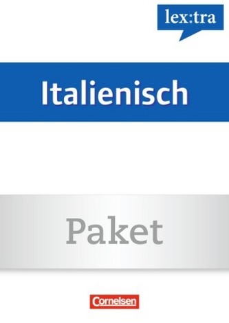 lex:tra Grund- und Aufbauwortschatz Italienisch nach Themen, Übungsbuch Grundwortschatz und Lernwörterbuch, 2 Bde.