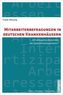 Mitarbeiterbefragungen in deutschen Krankenhäusern