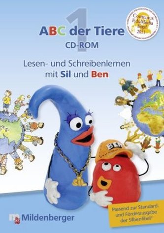 1. Schuljahr, Lesen- und Schreibenlernen mit Sil und Ben, 1 CD-ROM