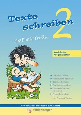 2. Schuljahr, Arbeitsheft Vereinfachte Ausgangsschrift