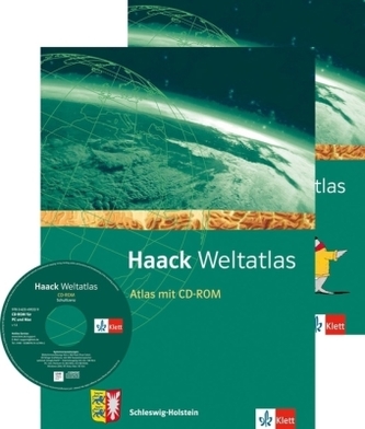 Haack Weltatlas für Sekundarstufe I in Schleswig-Holstein, m. CD-ROM u. Arbeitsheft Kartenlesen