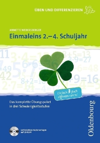 Einmaleins 2.-4. Schuljahr, m. CD-ROM