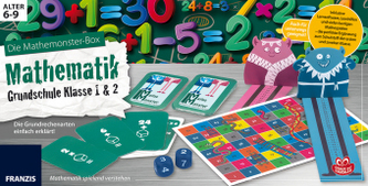 Die Mathemonster-Box: Mathematik Grundschule Klasse 1 & 2
