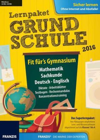 Lernpaket Grundschule 2016, DVD-ROM