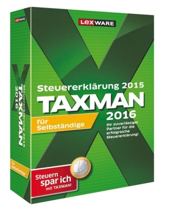 Taxman 2016 für Selbstständige, DVD-ROM