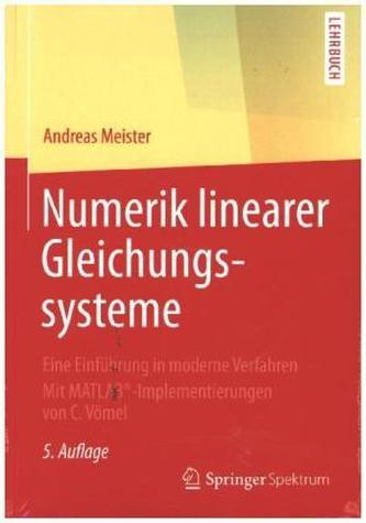 Numerik linearer Gleichungssysteme