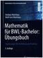Mathematik für BWL-Bachelor, Übungsbuch