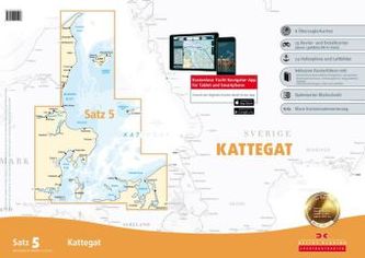 Delius Klasing-Sportbootkarten: Kattegat (Ausgabe 2016)