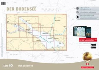 Delius Klasing-Sportbootkarten: Bodensee (Ausgabe 2014)
