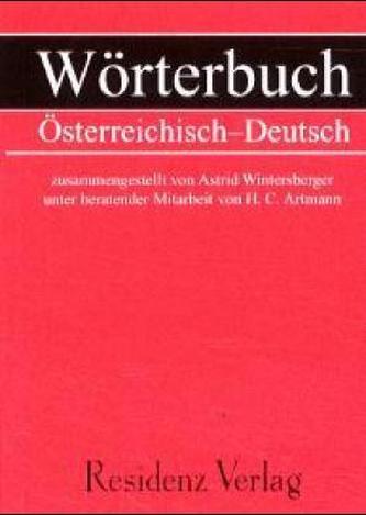 Wörterbuch Österreichisch-Deutsch