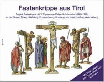 Fastenkrippe aus Tirol, 4 Bögen