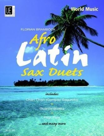 Afro-Latin Saxophone Duets, für 2 Saxophone (AA/AT)