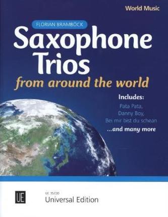 Saxophone Trios from Around the World, für 3 Saxophone AAT(A)