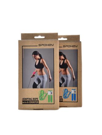 COUNTER ROPE II Švihadlo s počítadlem - modré